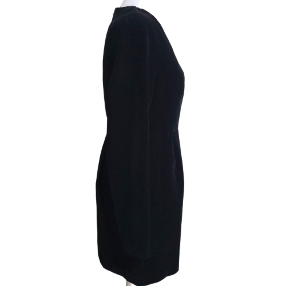 Tuckernuck Black Velvet Haley Mini Dress, 4, NWT, Elegant, Classy, Chic - Picture 6 of 11